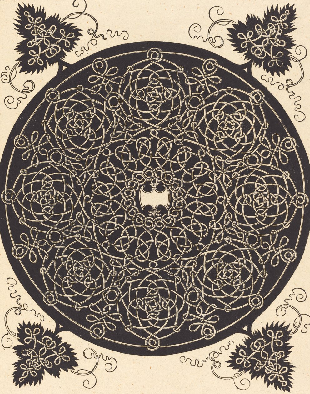 The Fifth Knot with a Six-Pointed White Shield, probably 1506-1507 by Albrecht Dürer