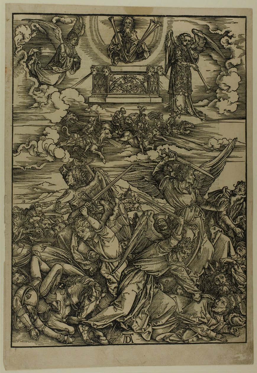 The Four Avenging Angels of Euphrates, from The Apocalypse by Albrecht Dürer