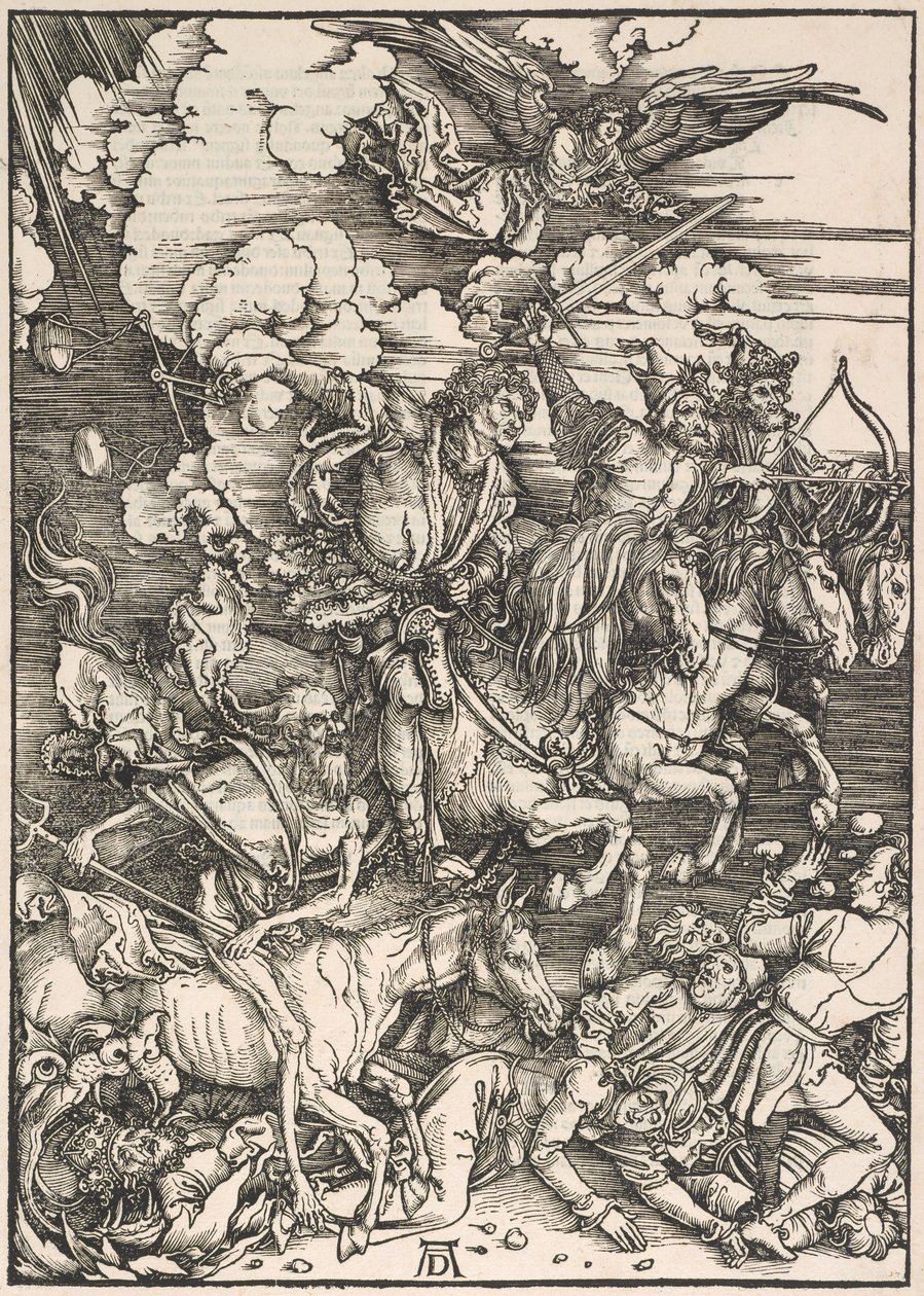 The Four Horsemen, from The Apocalypse of St. John by Albrecht Dürer
