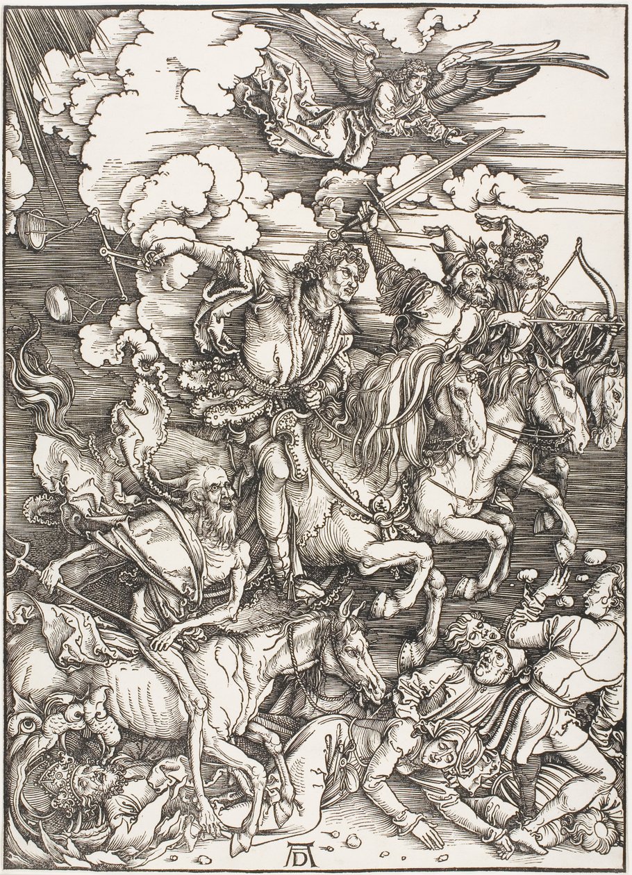 The Four Horsemen of the Apocalypse, from The Apocalypse by Albrecht Dürer