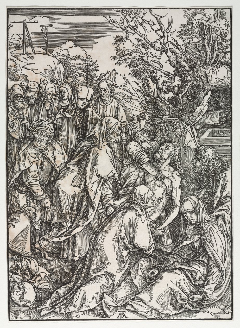 The Great Passion: The Deposition by Albrecht Dürer