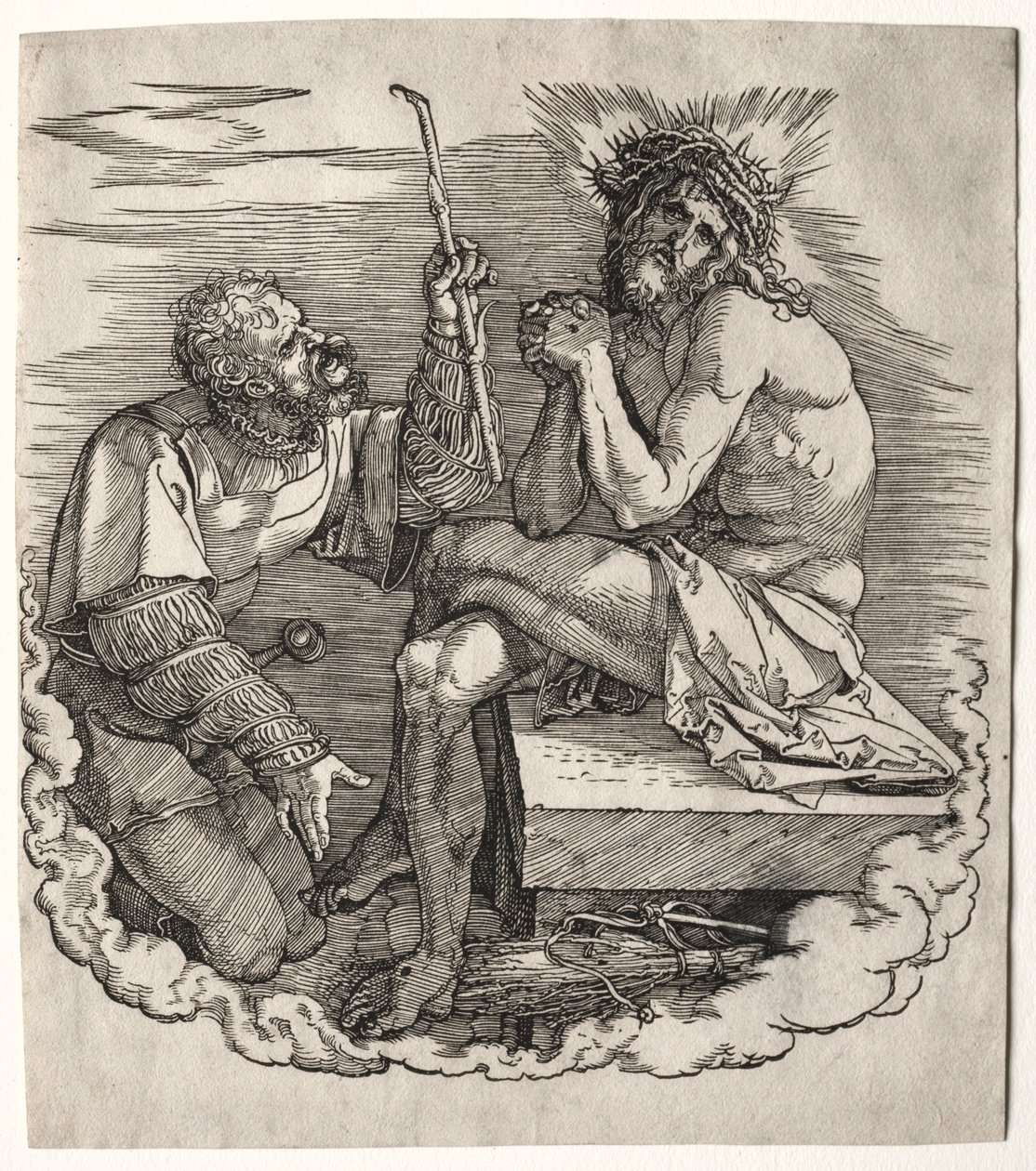 The Great Passion: Title Page - Christ, Man of Sorrows by Albrecht Dürer