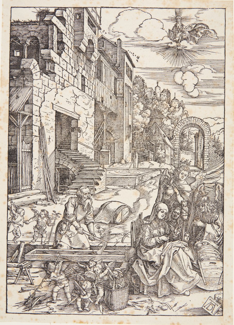The Holy Family in Egypt by Albrecht Dürer