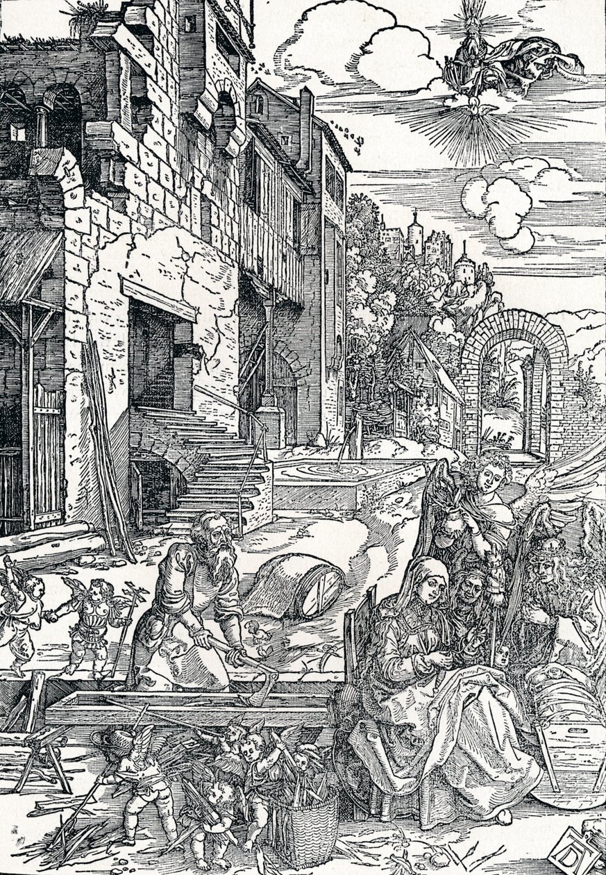 The Holy Family in Egypt, c1501-1502, 1906 by Albrecht Dürer