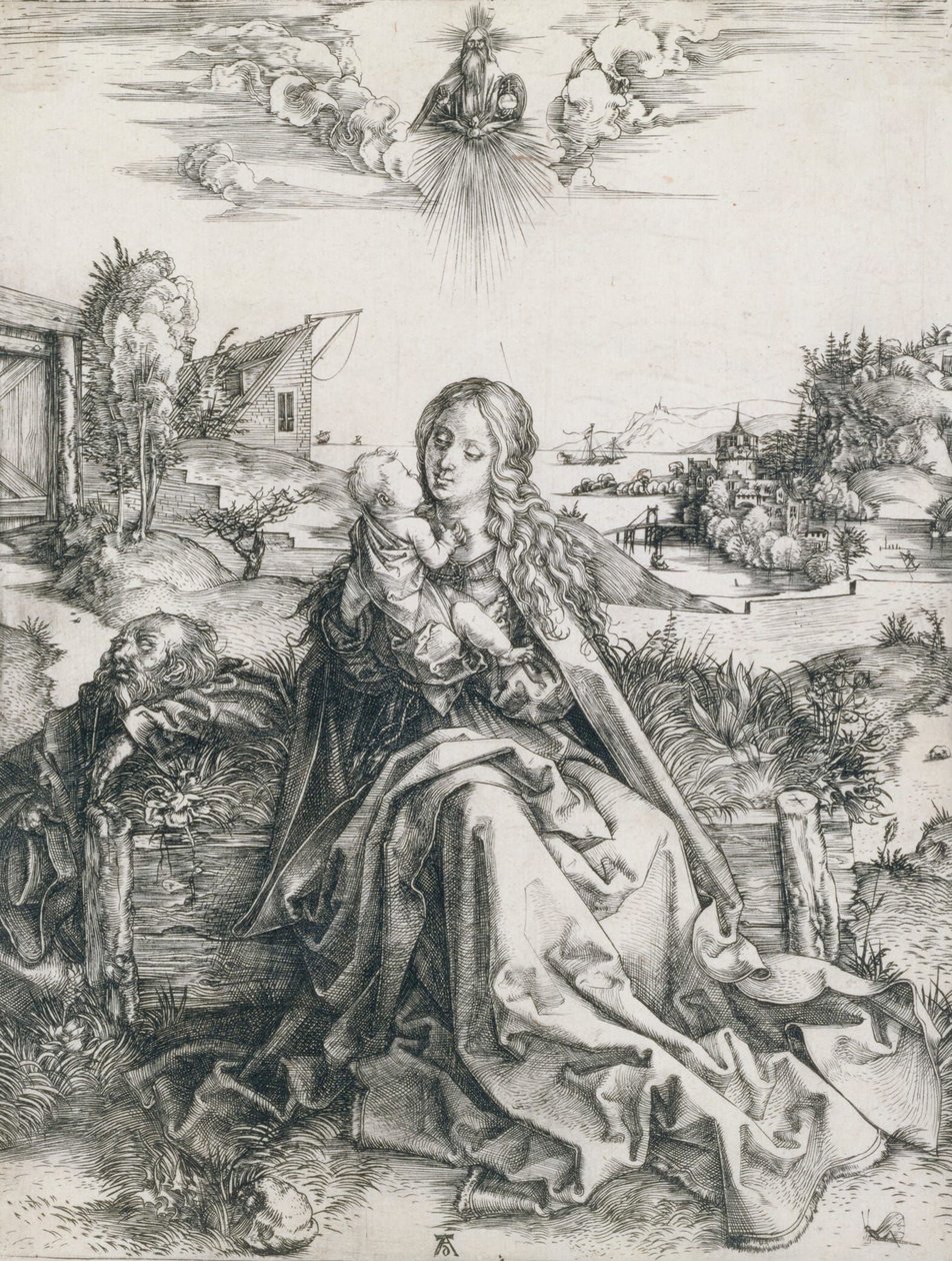 The Holy Family with the Dragonfly by Albrecht Dürer