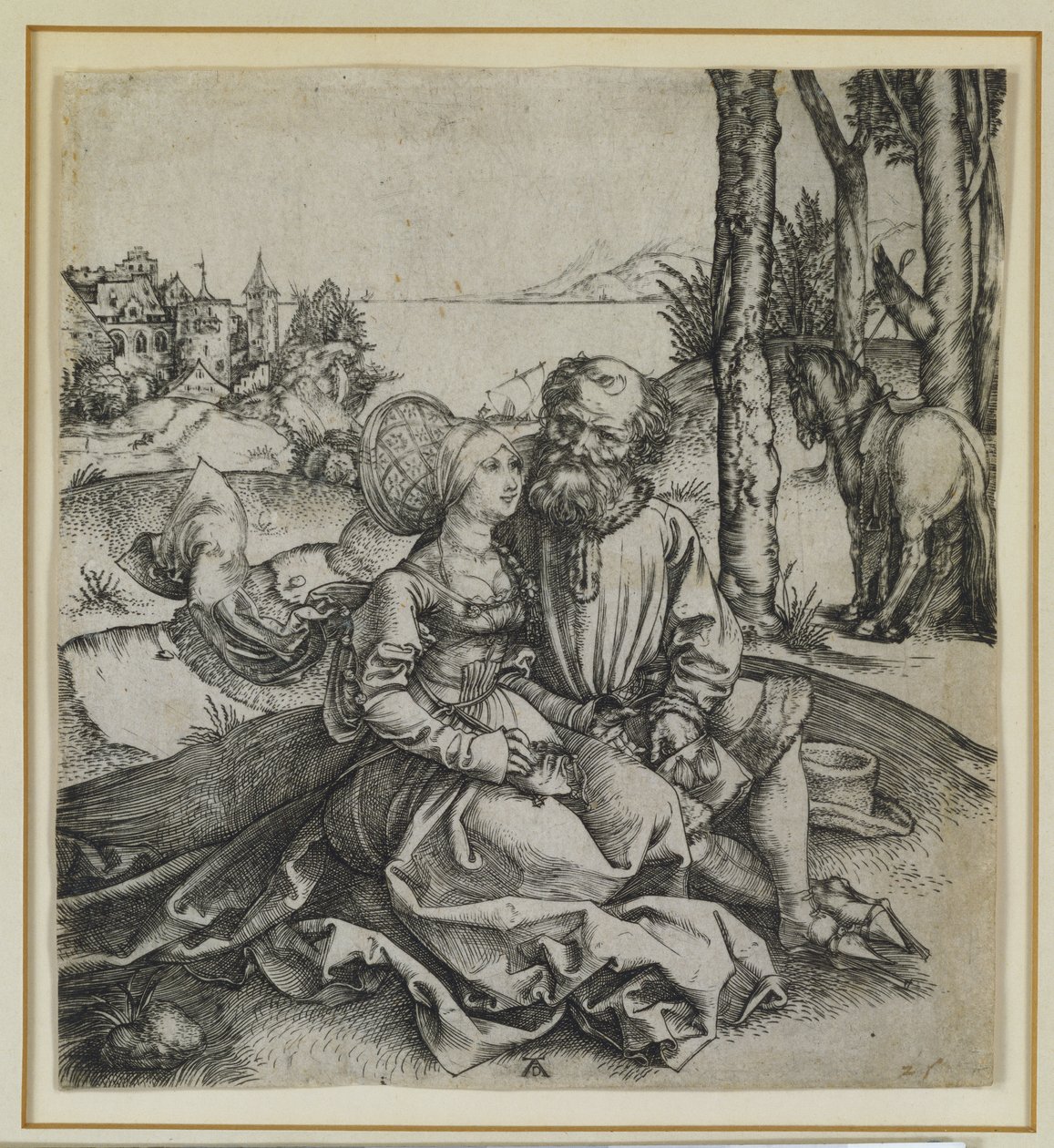The Ill Assorted Couple by Albrecht Dürer