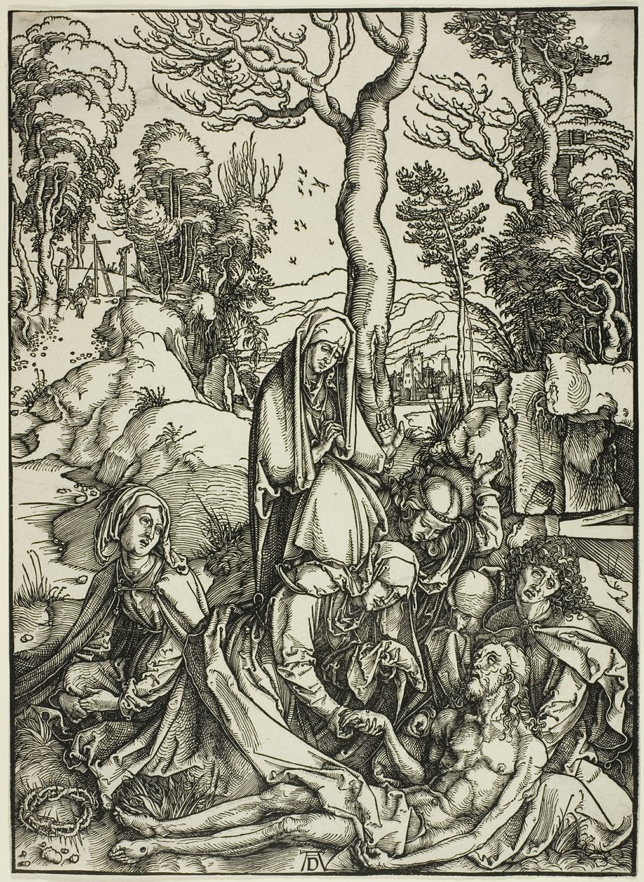 The Lamentation, from The Large Passion by Albrecht Dürer