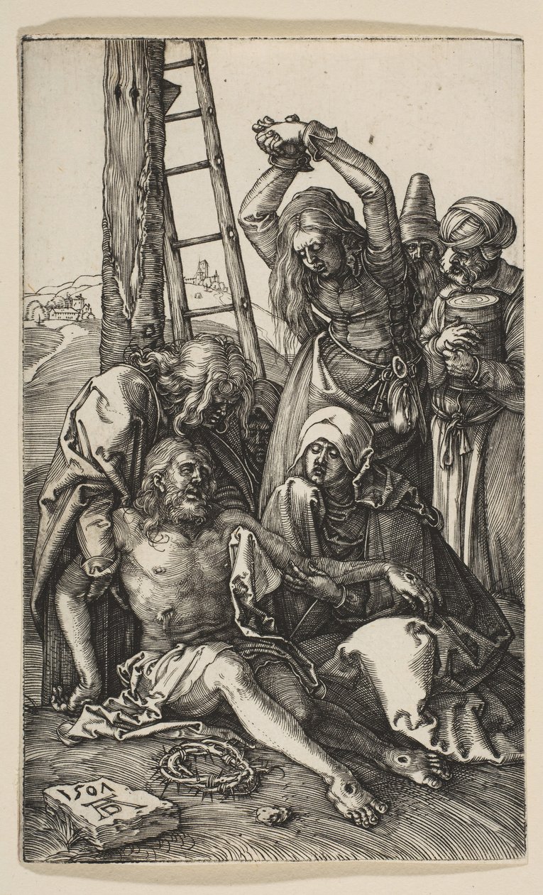 The Lamentation, from The Passion by Albrecht Dürer