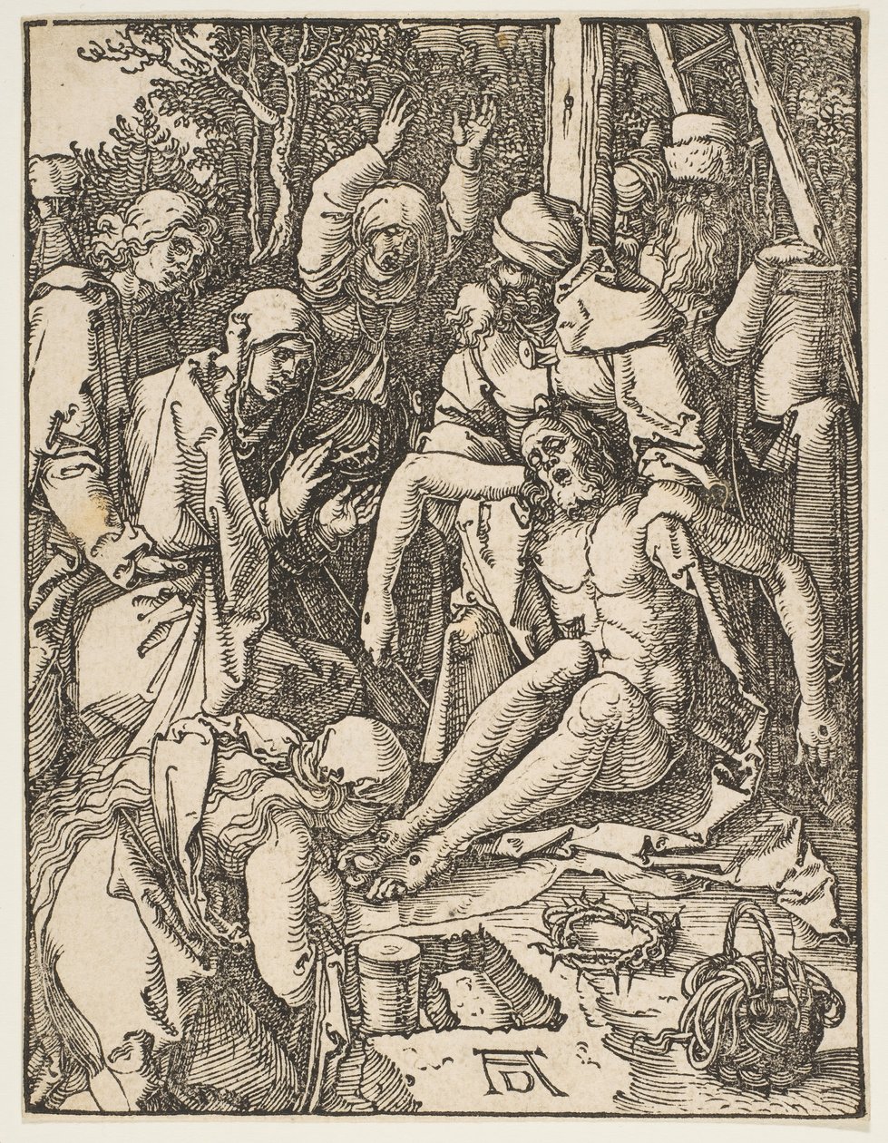 The Lamentation, from The Small Passion by Albrecht Dürer
