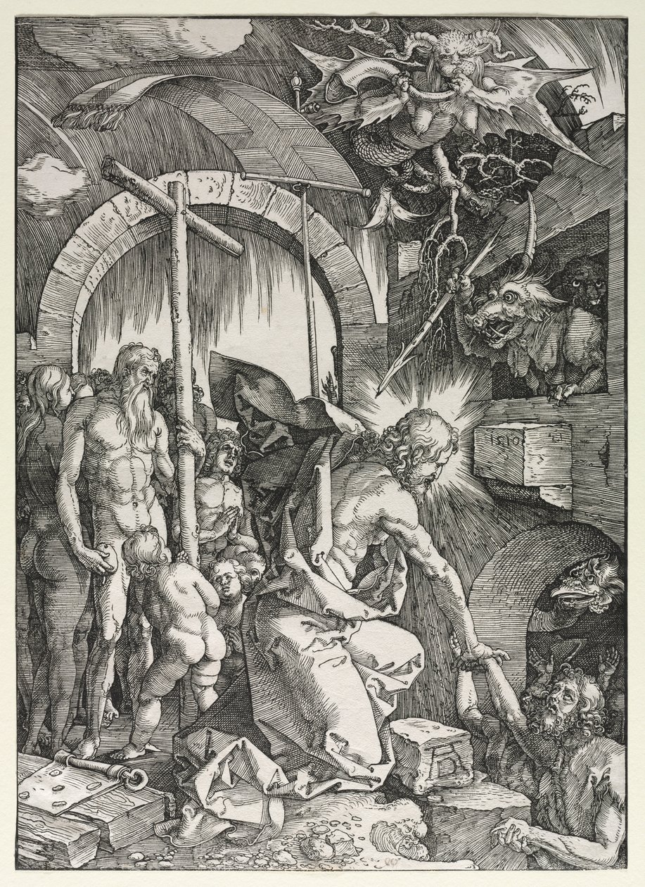 The Large Passion: Christ Descending into Limbo, 1510 by Albrecht Dürer