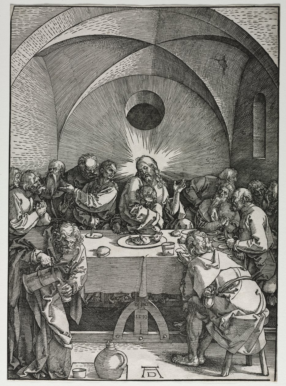 The Large Passion: The Last Supper by Albrecht Dürer