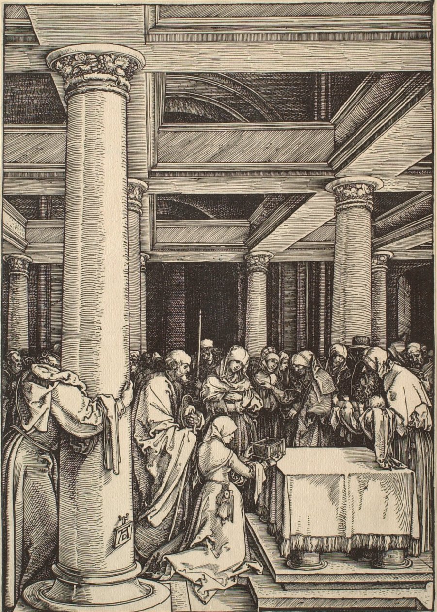 The Life of the Virgin: The Presentation in the Temple by Albrecht Dürer