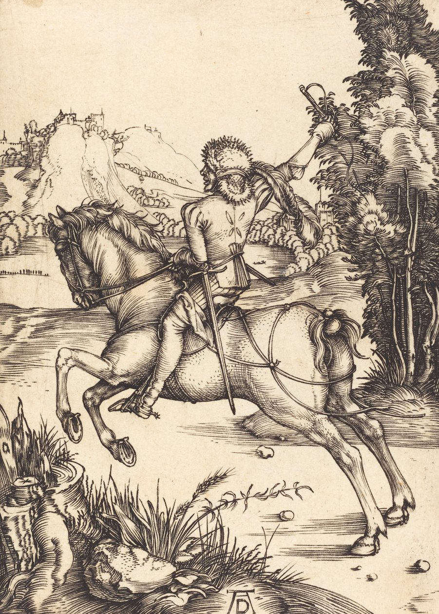 The Little Courier by Albrecht Dürer