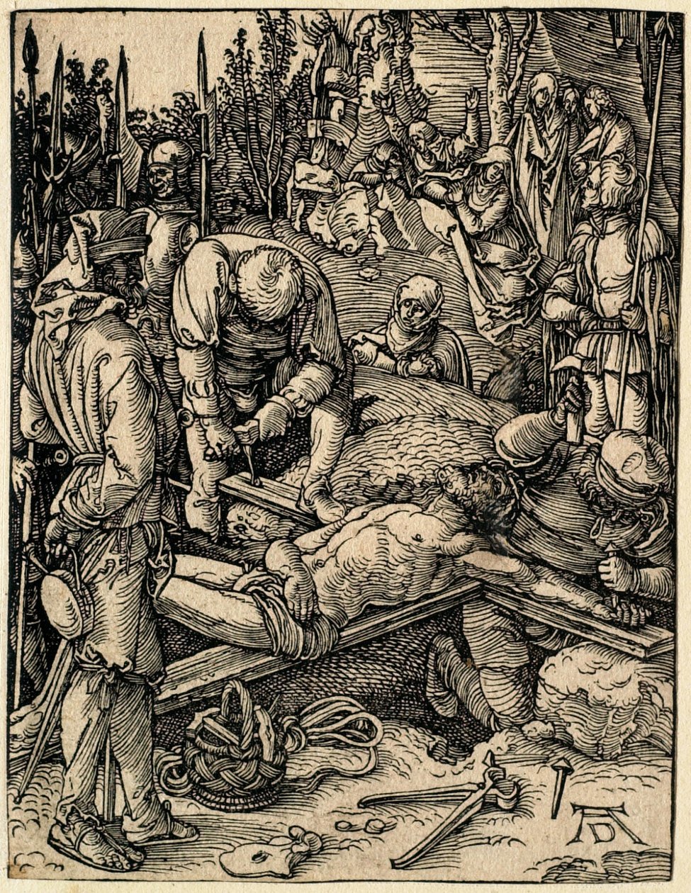 The Little Passion: Christ Nailed to the Cross by Albrecht Dürer
