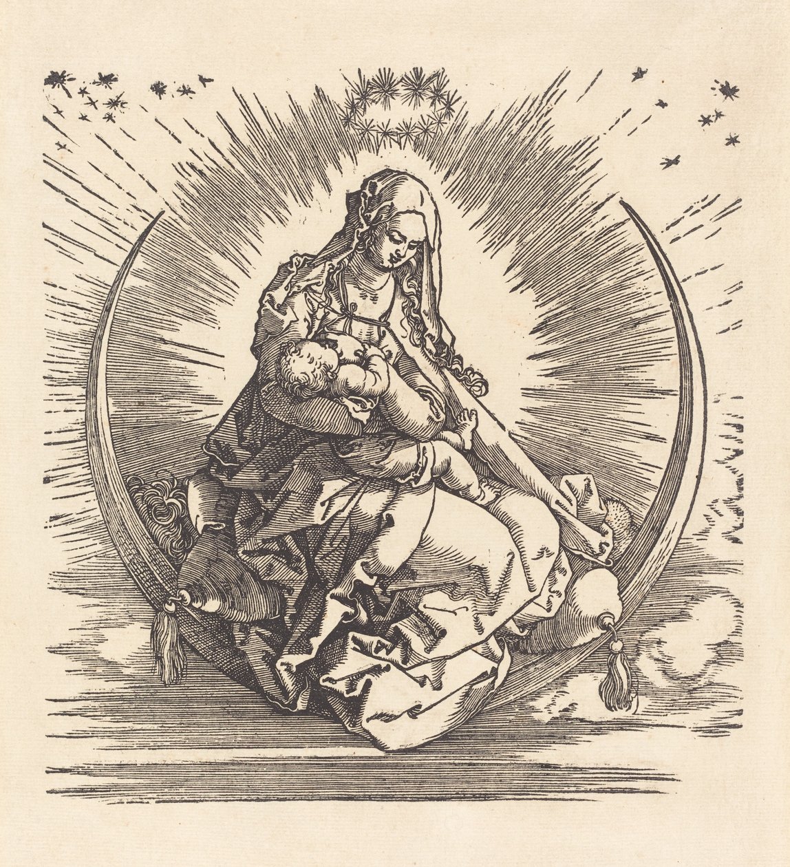 The Madonna on the Crescent, 1510-1511 by Albrecht Dürer