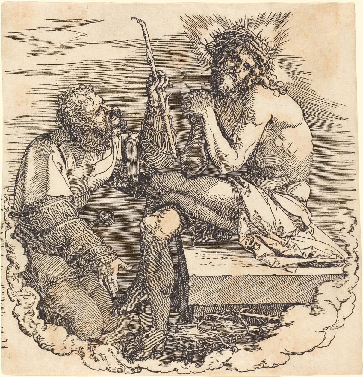 The Man of Sorrows Mocked by a Soldier by Albrecht Dürer