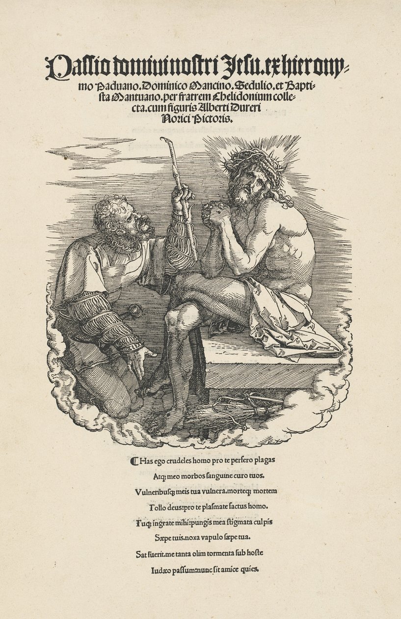 The Man of Sorrows Mocked by a Soldier by Albrecht Dürer