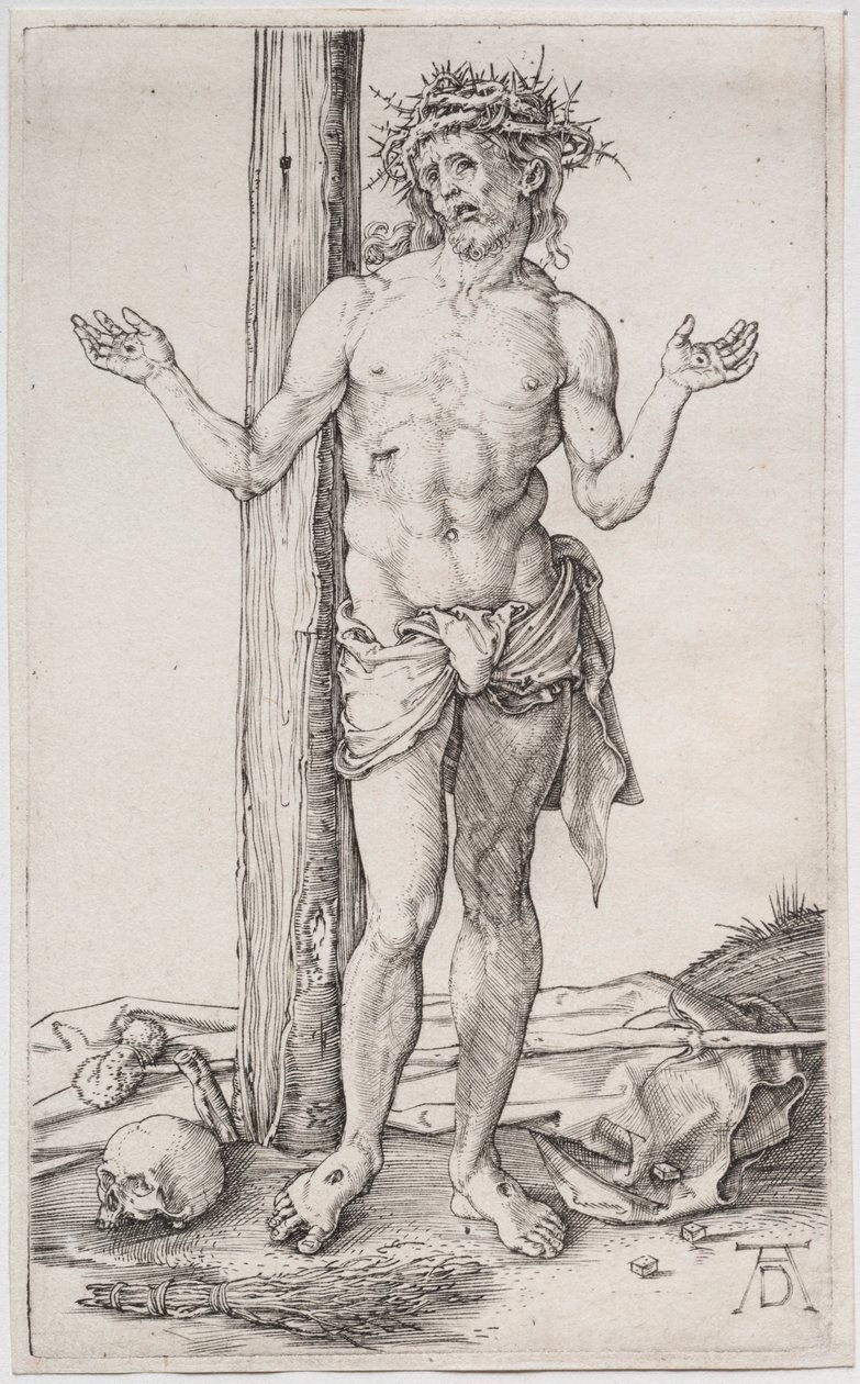 The Man of Sorrows Standing, with Hands Raised, c. 1500 by Albrecht Dürer