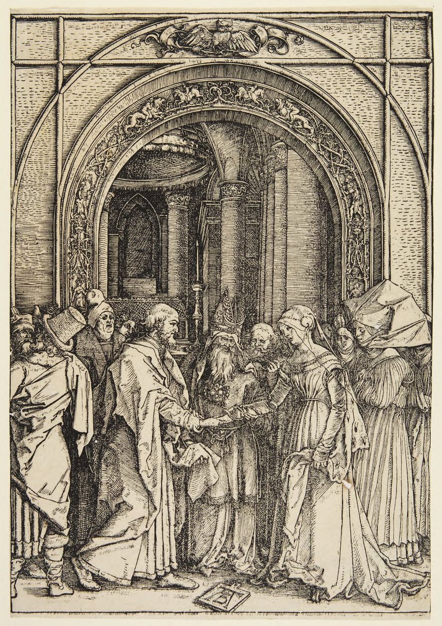 The Marriage of the Virgin by Albrecht Dürer