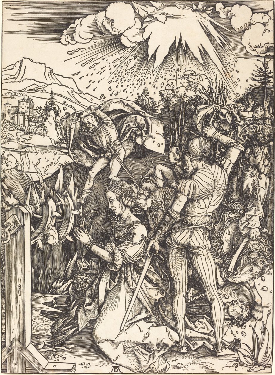 The Martyrdom of Saint Catherine by Albrecht Dürer
