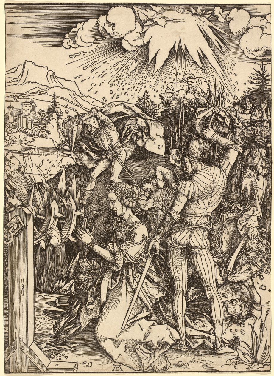 The Martyrdom of Saint Catherine by Albrecht Dürer