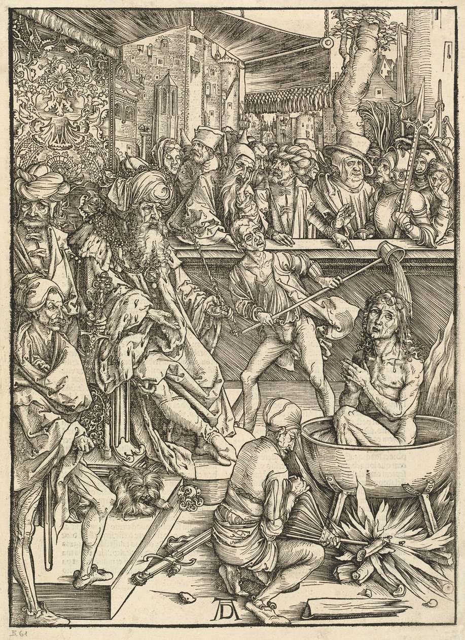 The Martyrdom of Saint John by Albrecht Dürer