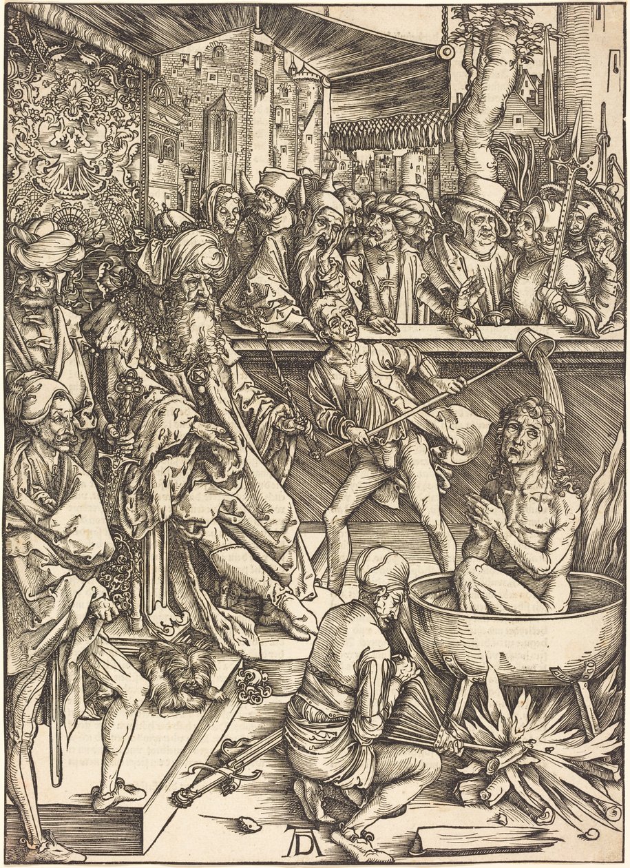 The Martyrdom of Saint John by Albrecht Dürer
