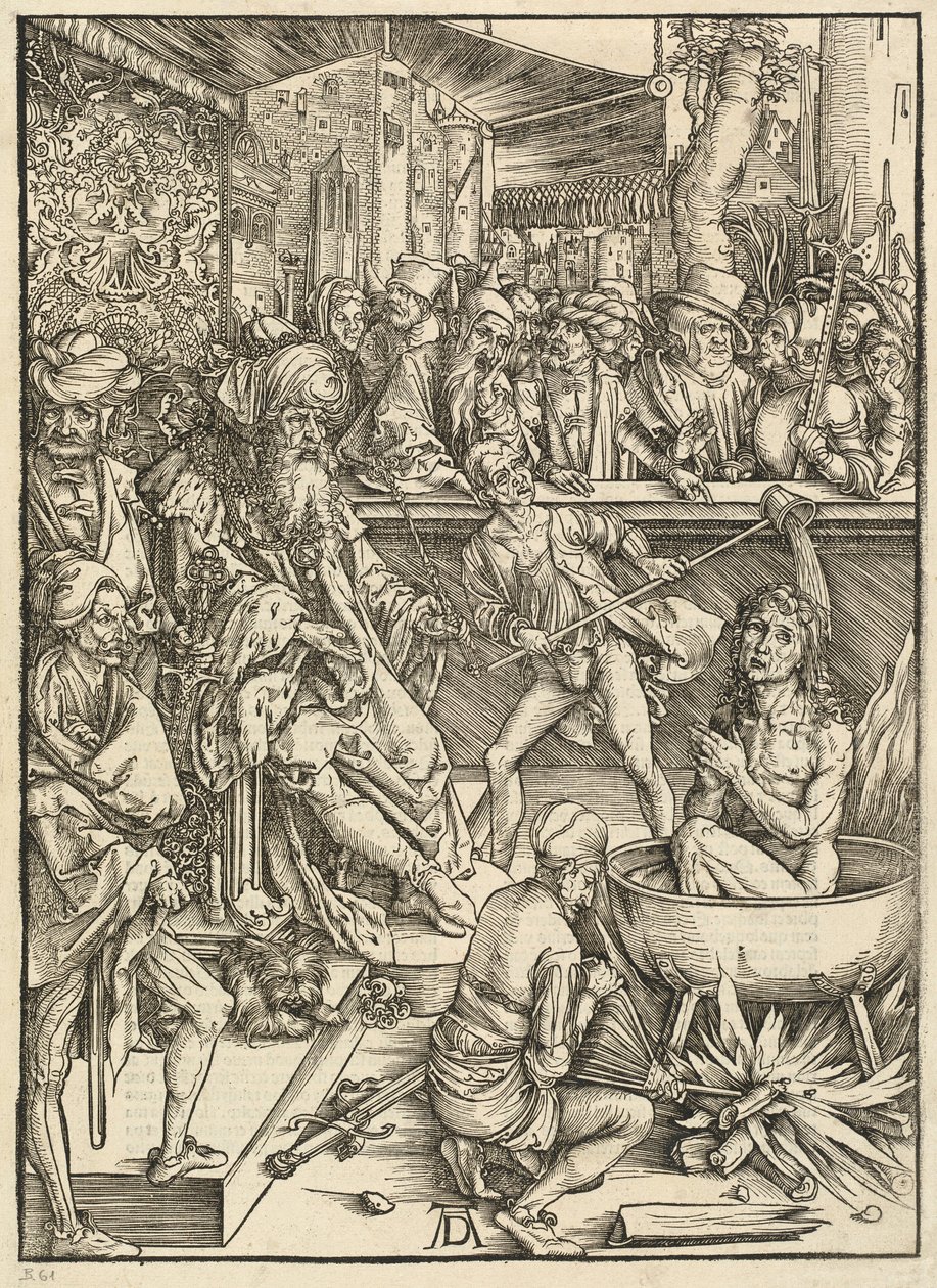 The Martyrdom of Saint John by Albrecht Dürer