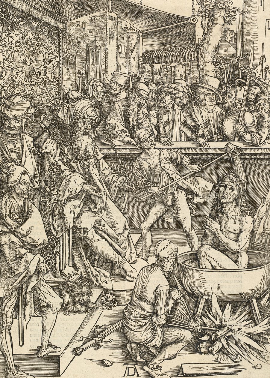 The Martyrdom of Saint John by Albrecht Dürer