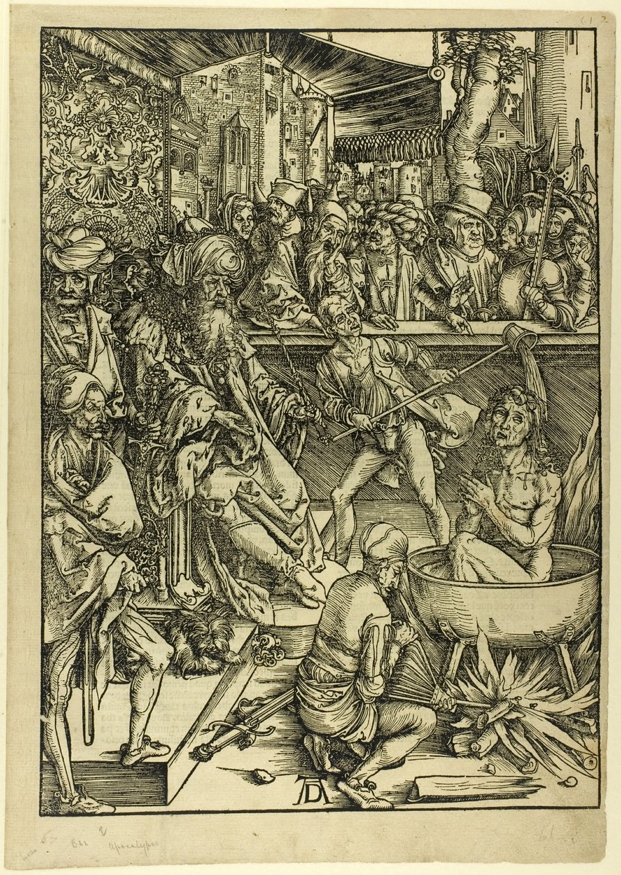 The Martyrdom of St. John, from The Apocalypse by Albrecht Dürer