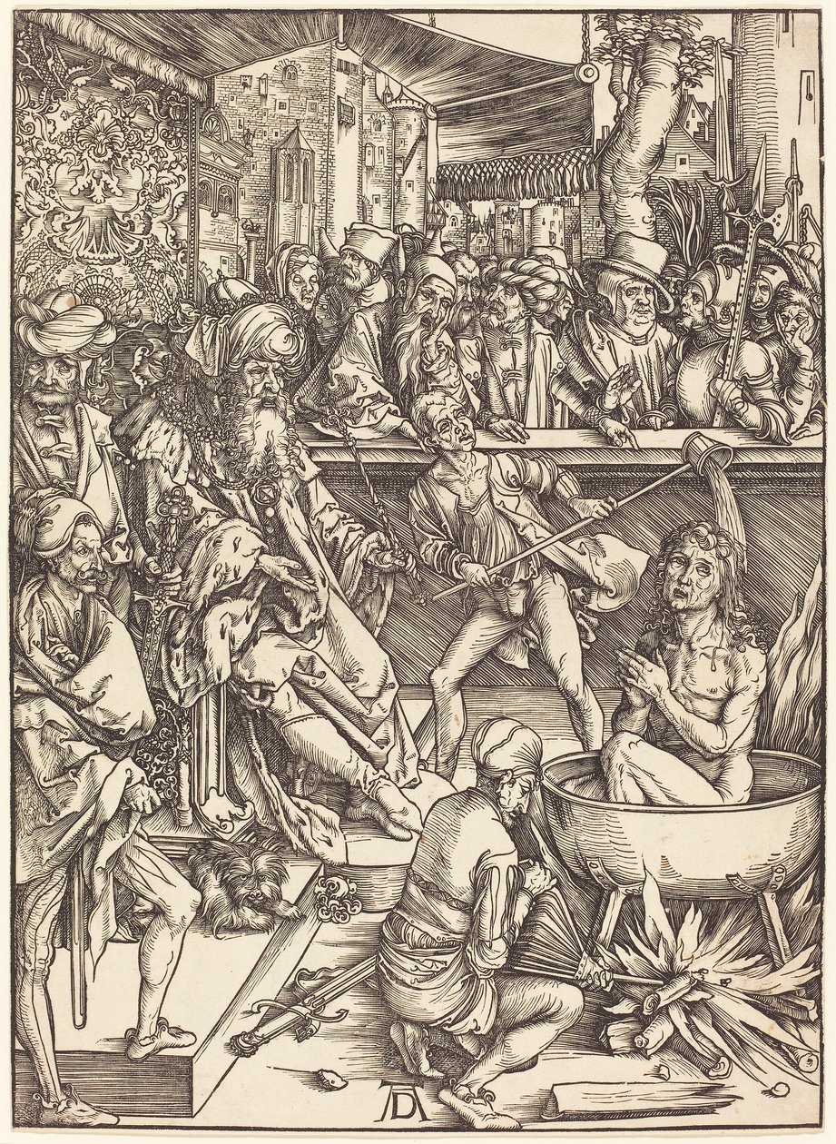 The Martyrdom of St John the Evangelist by Albrecht Dürer