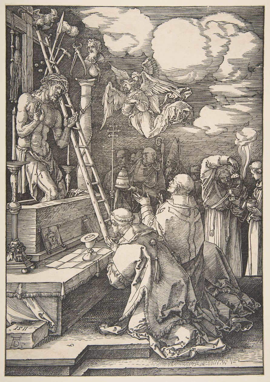 The Mass of Saint Gregory by Albrecht Dürer