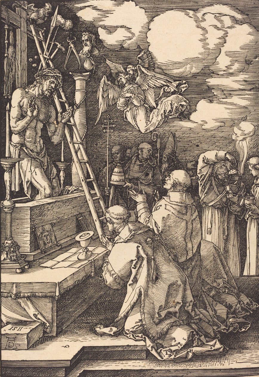The Mass of Saint Gregory by Albrecht Dürer
