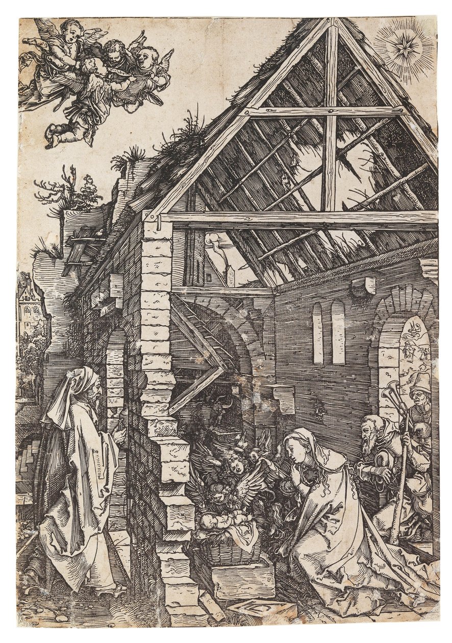 The Nativity of Christ, from the series The Life of the Virgin by Albrecht Dürer