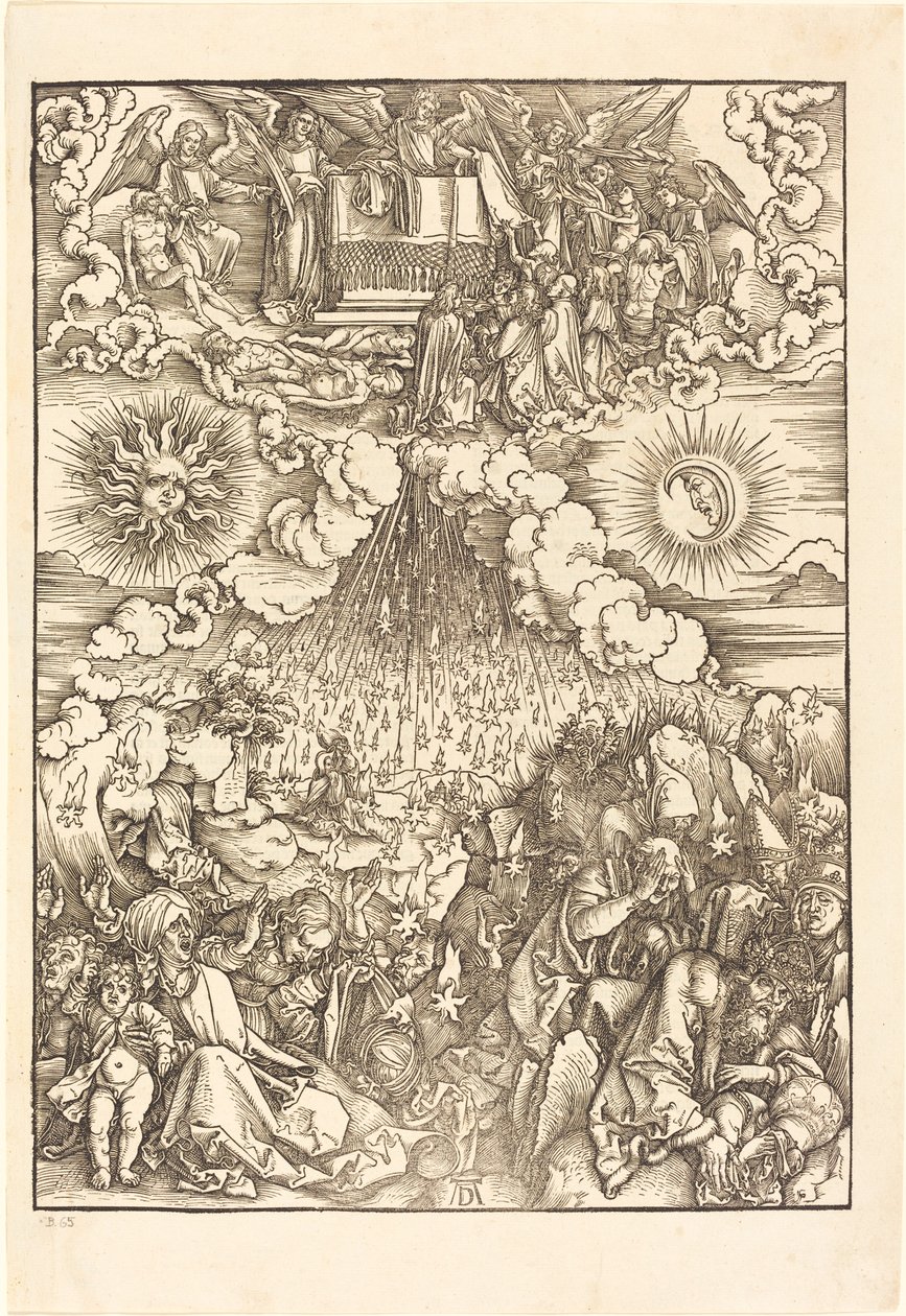 The Opening of the Fifth and Sixth Seal by Albrecht Dürer