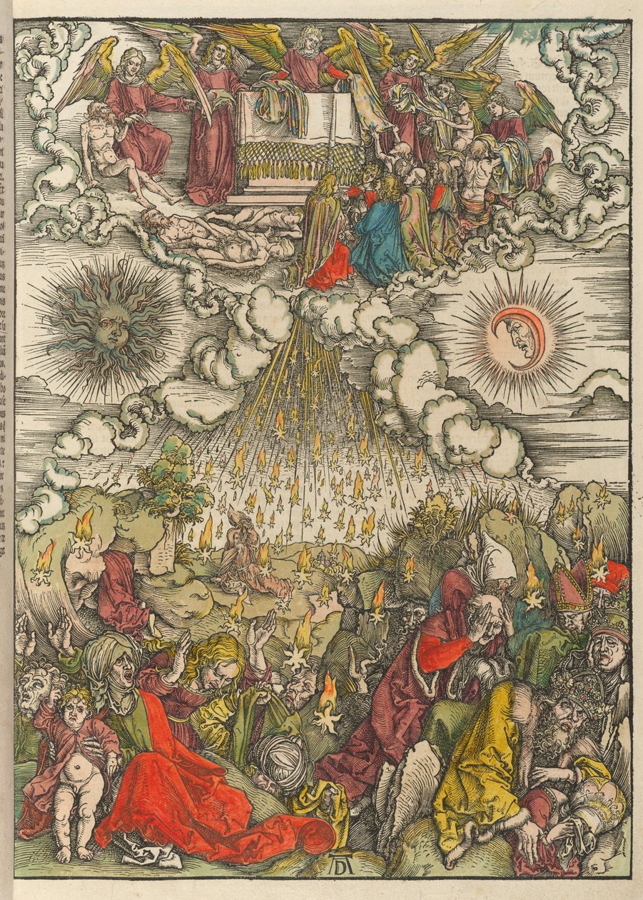 The Opening of the Fifth and Sixth Seals by Albrecht Dürer