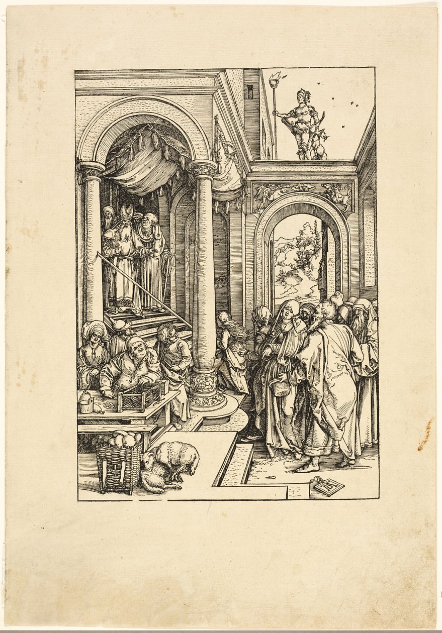 The Presentation of the Virgin in the Temple, from The Life of the Virgin by Albrecht Dürer