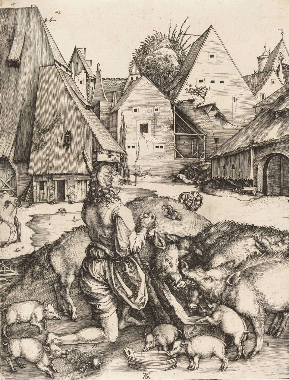 The Prodigal Son, c. 1496 by Albrecht Dürer