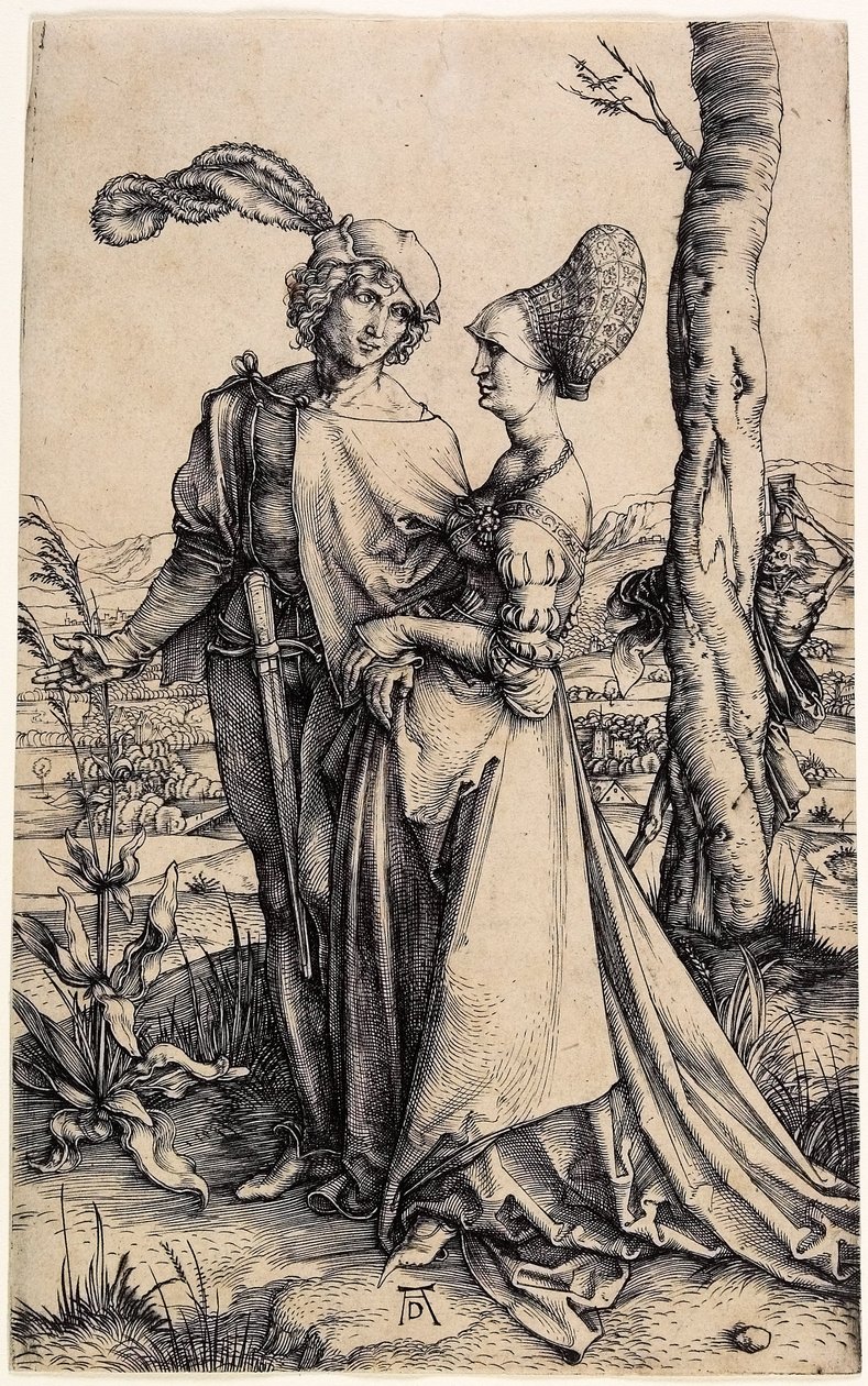 The Promenade by Albrecht Dürer