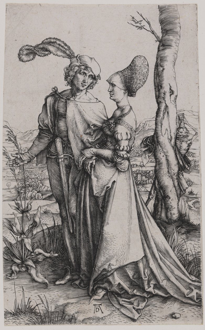 The Promenade by Albrecht Dürer