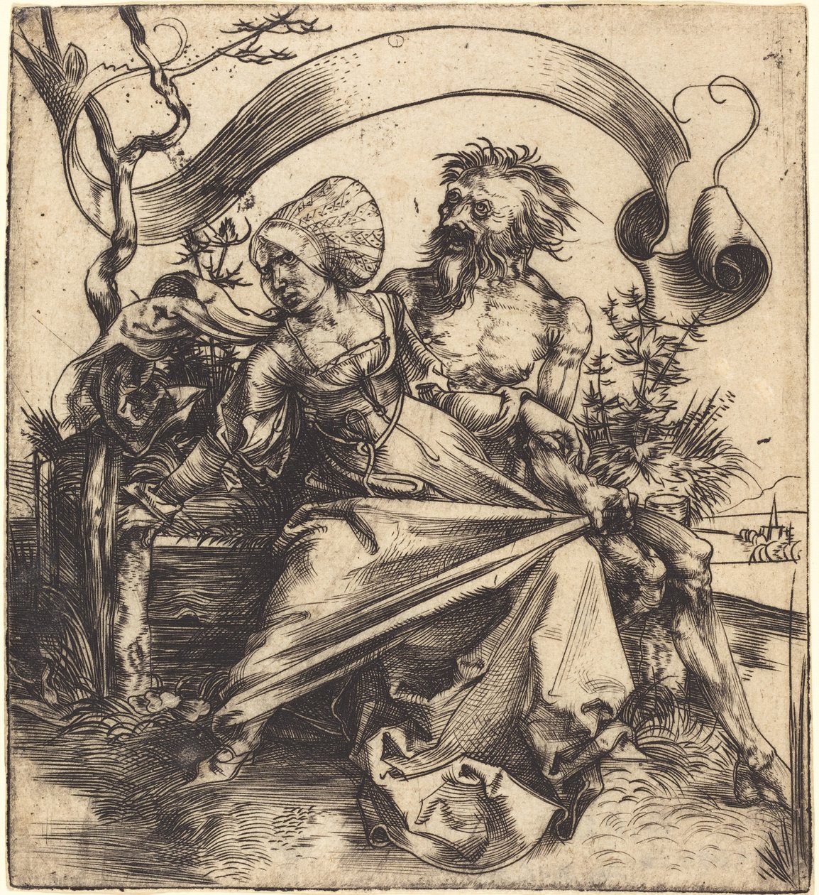 The Ravisher by Albrecht Dürer