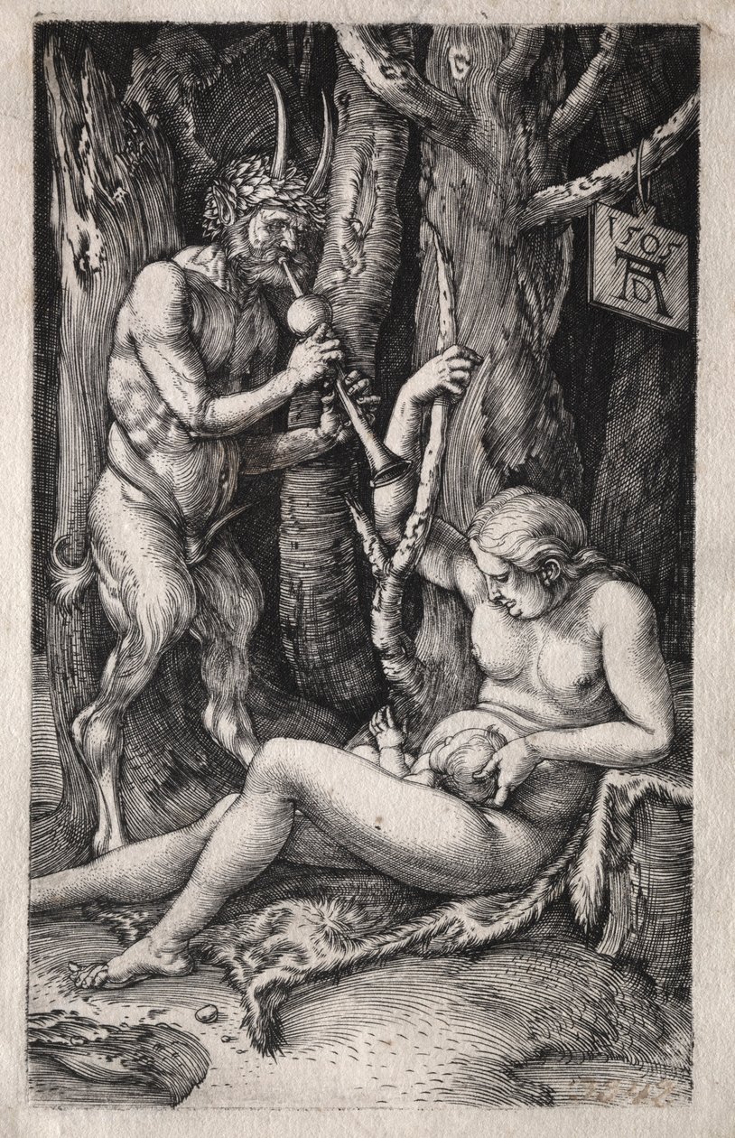 The Satyr Family by Albrecht Dürer