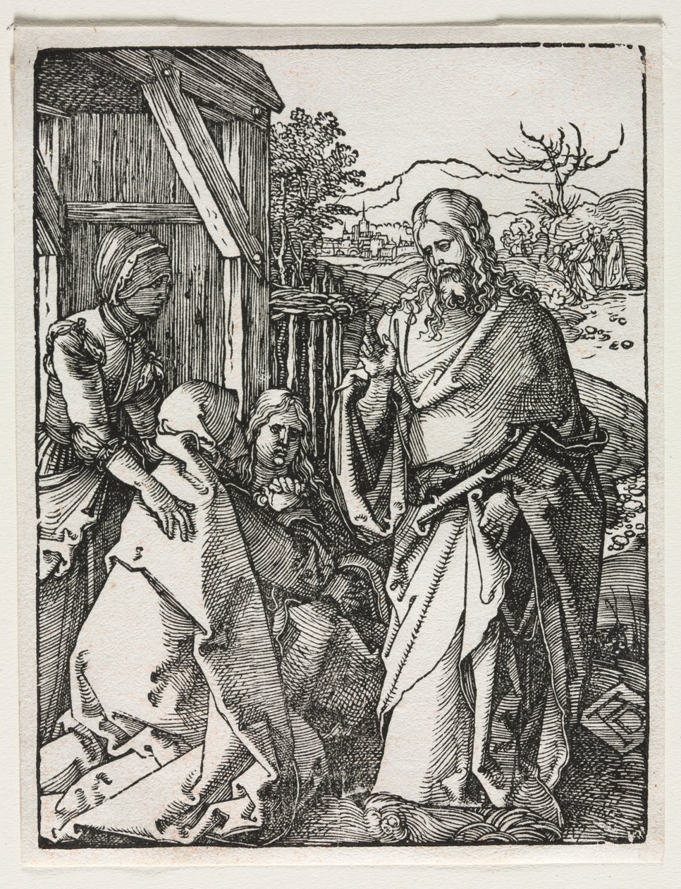 The Small Passion: Christ Taking Leave of the Virgin by Albrecht Dürer