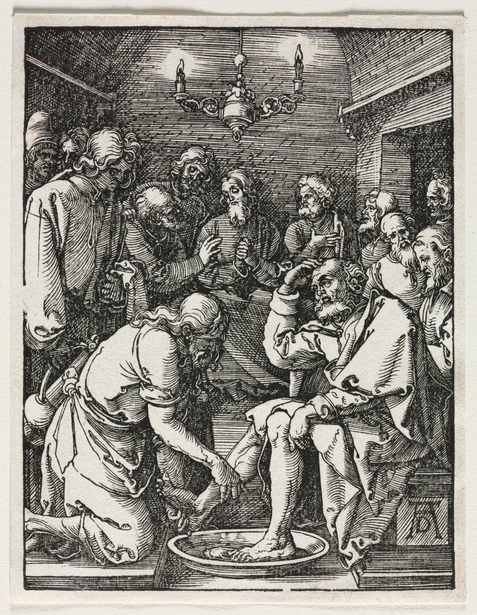 The Small Passion: Christ Washing St. Peter