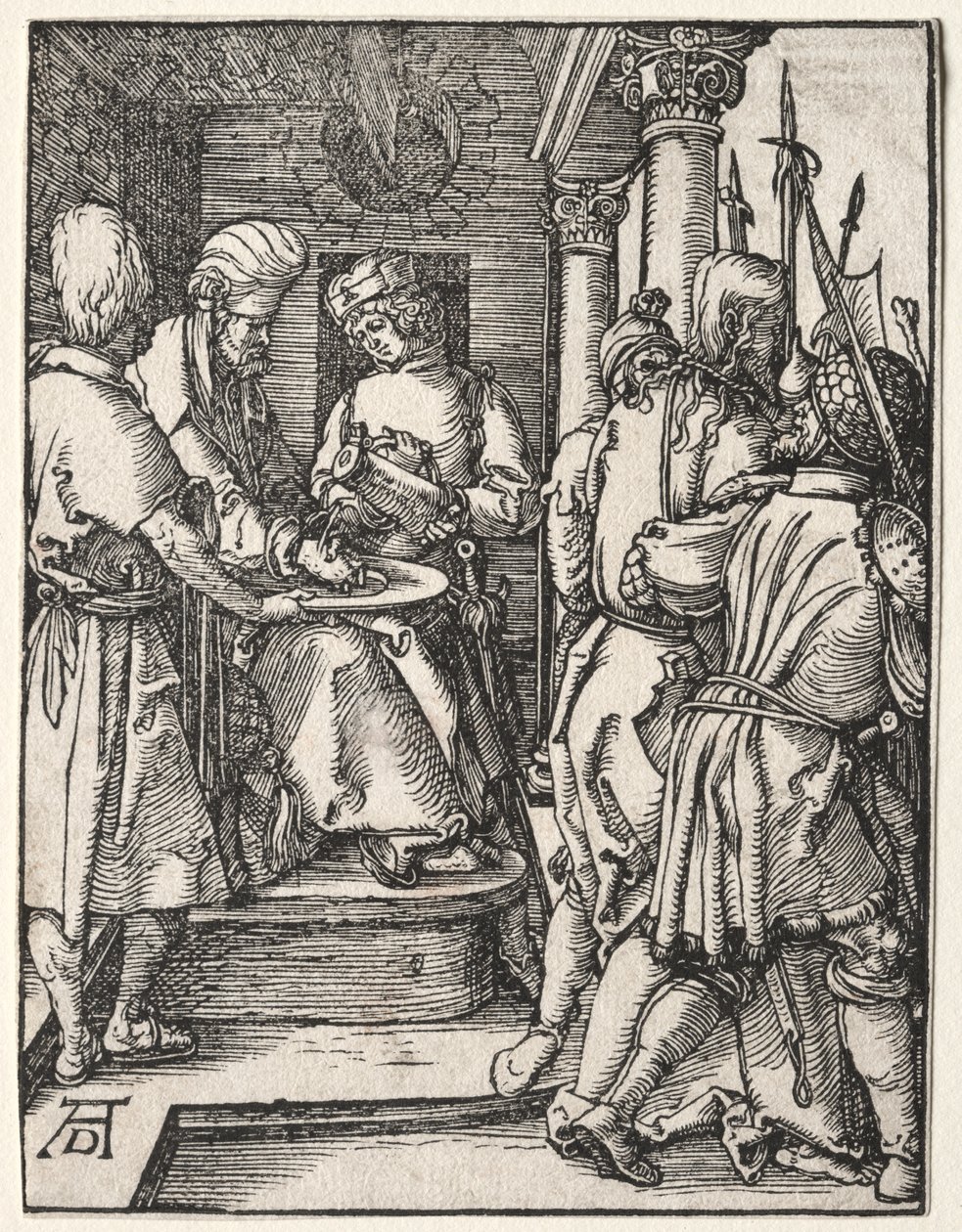 The Small Passion: Pilate Washing His Hands by Albrecht Dürer