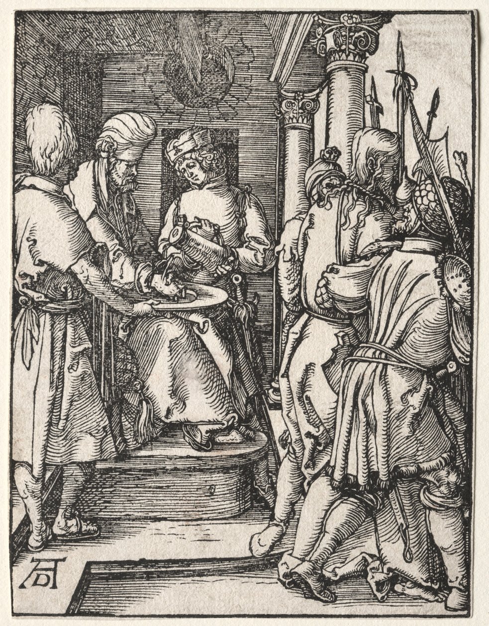 The Small Passion: Pilate Washing His Hands by Albrecht Dürer