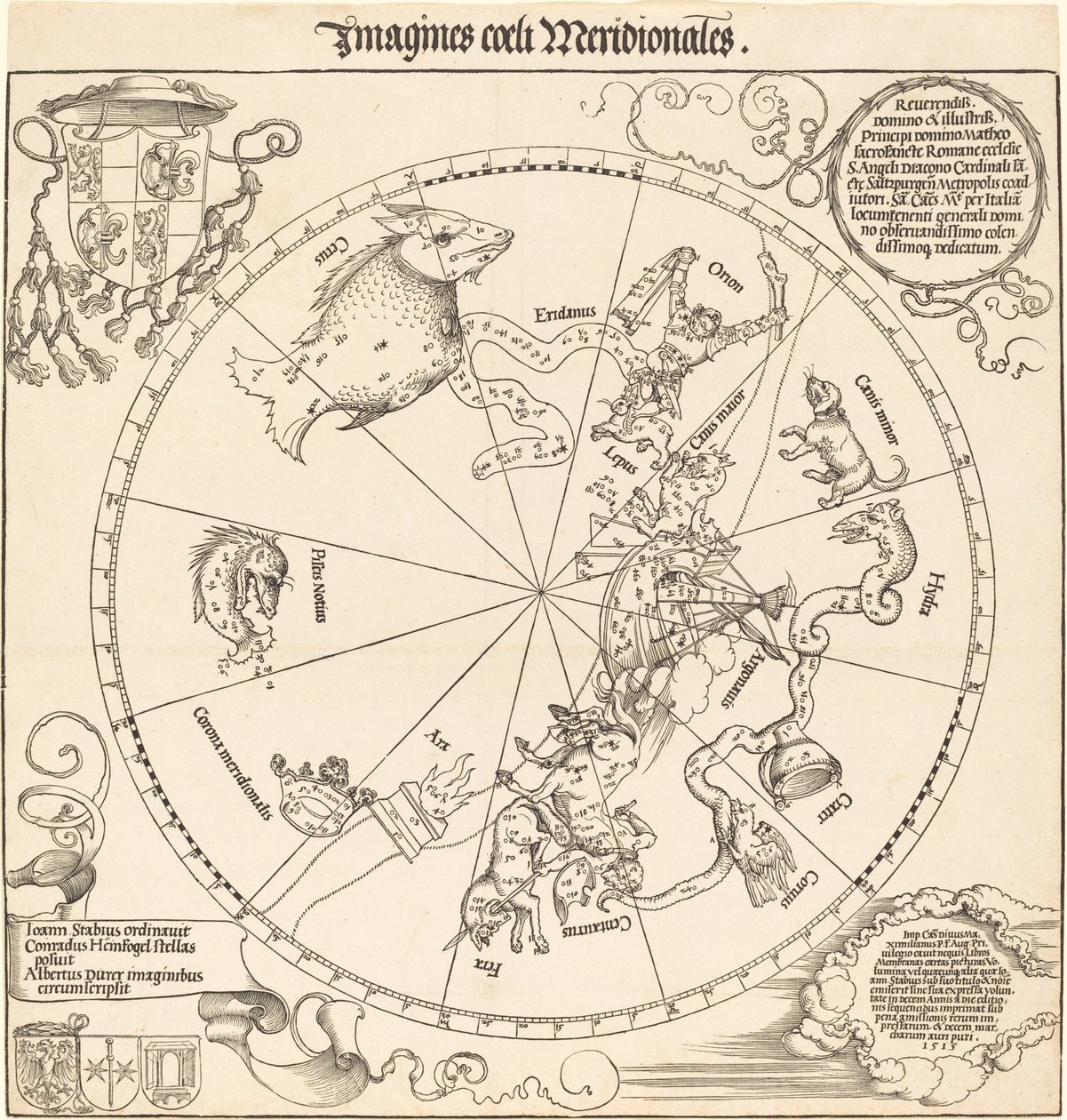 The Southern Celestial Hemisphere by Albrecht Dürer