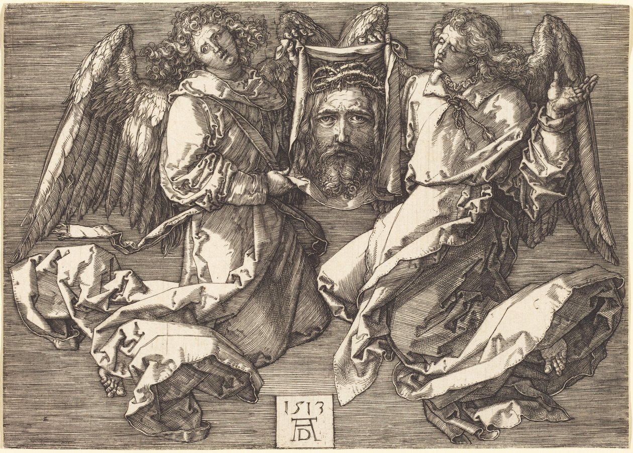 The Sudarium Held by Two Angels by Albrecht Dürer