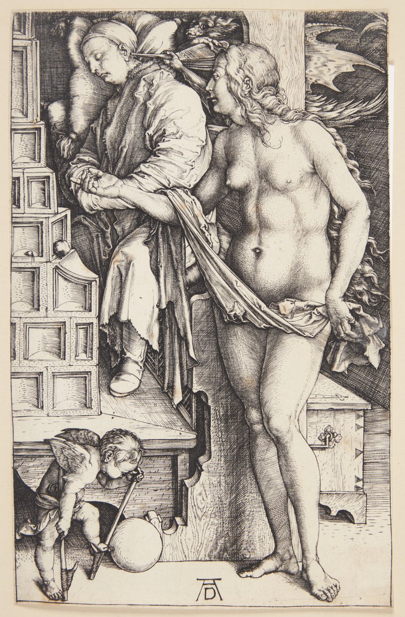 The Temptation of the Idler - The Dream of the Doctor by Albrecht Dürer