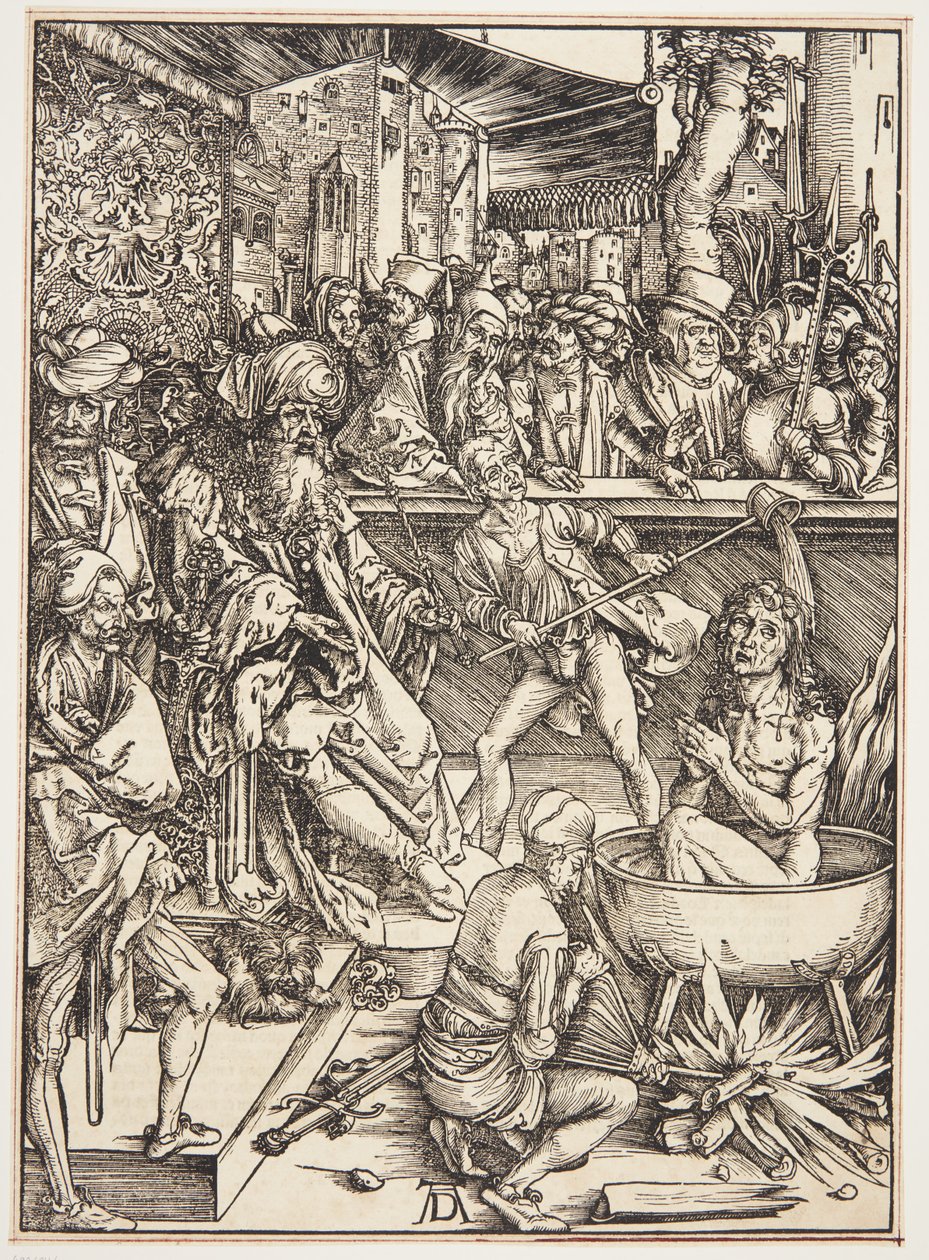 The Torture of St. John the Evangelist by Albrecht Dürer